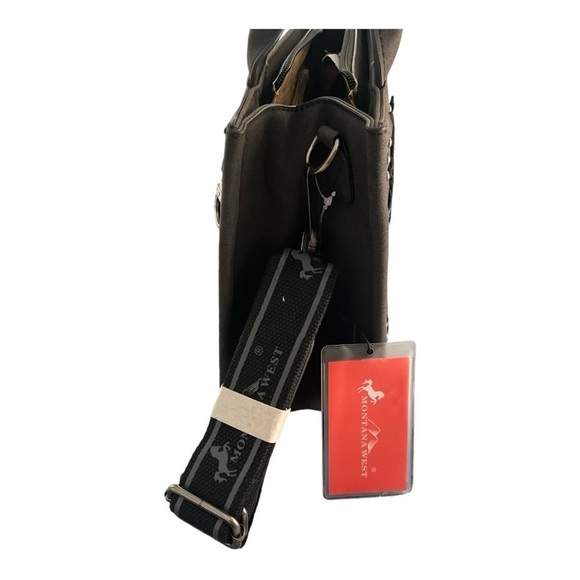 NWT MONTANA WEST EMBROIDERED CUT-OUT TOTE - Picture 4 of 4